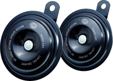 Load image into Gallery viewer, Hella Horn Kit Bx Blk Disc 92Mm 24V Univ
