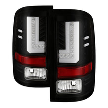 Load image into Gallery viewer, Spyder GMC Sierra 2016-2017 Light Bar LED Tail Lights - Black ALT-YD-GS16-LED-BK
