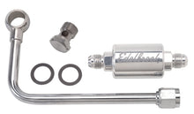 Load image into Gallery viewer, Edelbrock 3/8In Hard Fuel Line w/ -6 B-Nut and Polished Filter
