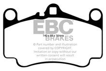 Load image into Gallery viewer, EBC 03-05 Porsche 911 (996) (Cast Iron Rotor only) 3.6 Carrera 4S Yellowstuff Front Brake Pads
