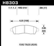 Load image into Gallery viewer, Hawk Performance Ceramic Street Brake Pads
