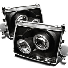 Load image into Gallery viewer, Spyder Toyota Tacoma 97-00 Projector Headlights LED Halo LED Black High H1 Low H1 PRO-YD-TT97-HL-BK
