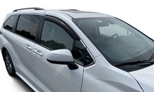 Load image into Gallery viewer, AVS 21-22 Toyota Sienna LE Ventvisor Outside Mount Window Deflectors 2pc - Smoke
