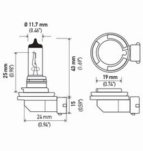 Load image into Gallery viewer, Hella Bulb H8 12V 35W Pgj191 T4 Sb
