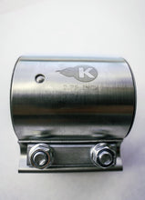 Load image into Gallery viewer, Kooks 2-3/4in Stainless Steel 2-Bolt Band Clamp for Butt Joint Connections

