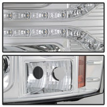 Load image into Gallery viewer, Spyder Chevy Silverado 1500 07-13 V2 Projector Headlights - LED DRL - Chrome PRO-YD-CS07V2-DRL-C
