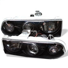Load image into Gallery viewer, Spyder Chevy S10 98-04 Projector Headlights LED Halo Blk - Low H1 PRO-YD-CS1098-BK
