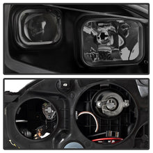 Load image into Gallery viewer, xTune 13-15 Nissan Sentra DRL LED Light Bar Proj Halogen Headlights - Blk Smoke (PRO-JH-NS13-LB-BSM)
