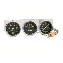 Load image into Gallery viewer, Autometer AutoGage 2-5/8in 0-100 PSI Oil Press/ 60 Amp / 130-280 Deg Water Temp
