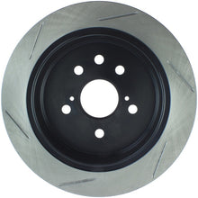 Load image into Gallery viewer, StopTech Power Slot 06-10 Lexus IS250 Rear Left Slotted Rotor

