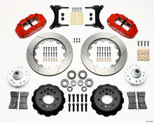 Load image into Gallery viewer, Wilwood Narrow Superlite 6R Front Hub Kit 14.00in Red 79-87 GM G Body
