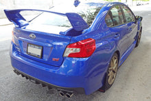 Load image into Gallery viewer, Rally Armor 15-21 Subaru WRX/STI (Sedan ONLY) Black UR Mud Flap w/ Red Logo
