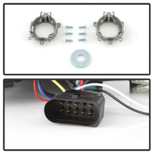 Load image into Gallery viewer, Spyder Audi A4 06-08 Projector Headlights Halogen Model Only - DRL Black PRO-YD-AA405-DRL-BK
