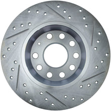 Load image into Gallery viewer, StopTech Select Sport 06-10 Volkswagen Jetta Slotted &amp; Drilled Right Rear Rotor
