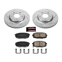 Load image into Gallery viewer, Power Stop 10-13 Kia Forte Front Z23 Evolution Sport Brake Kit
