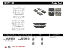 Load image into Gallery viewer, StopTech Performance 06 Lexus GS300/430 / 07-08 GS350 / 06-08 IS250/350 Rear Brake Pads
