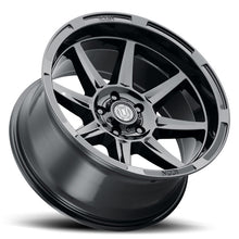 Load image into Gallery viewer, ICON Bandit 20x10 6x5.5 -24mm 4.5in BS 106.10mm Bore Gloss Black Wheel
