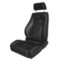 Load image into Gallery viewer, Rugged Ridge Ultra Front Seat Reclinable Black Denim 76-02 CJ&amp;Wrang
