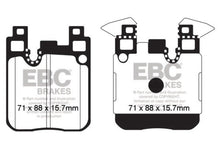 Load image into Gallery viewer, EBC 14+ BMW 228 Coupe 2.0 Turbo Brembo calipers Greenstuff Rear Brake Pads
