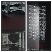 Load image into Gallery viewer, Spyder GMC Sierra 07-13 (Not 3500 Dually 4 Rear Wheels)LED Tail Lights Blk Smke ALT-YD-GS07-LED-BSM
