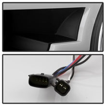 Load image into Gallery viewer, Spyder Ford F150 2015-2017 Projector Headlights - Light Bar DRL LED - Black PRO-YD-FF15015-LBDRL-BK
