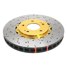 Load image into Gallery viewer, DBA 05-09 Audi A4 Quattro 2.0L Front 5000 Series Drilled &amp; Slotted Rotor w/Gold Hat

