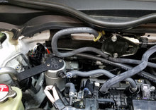 Load image into Gallery viewer, J&amp;L 16-21 Honda Civic 1.5L Turbo (EX &amp; Si) Passenger Side Oil Separator 3.0 - Clear Anodized
