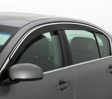 Load image into Gallery viewer, AVS 06-12 Lexus GS300 Ventvisor Low Profile Deflectors 4pc - Smoke w/Chrome Trim
