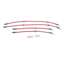 Load image into Gallery viewer, Power Stop 92-95 Honda Civic Front &amp; Rear SS Braided Brake Hose Kit
