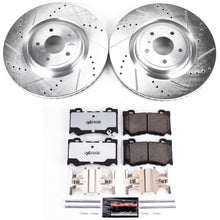 Load image into Gallery viewer, Power Stop 09-13 Infiniti FX50 Front Z26 Street Warrior Brake Kit
