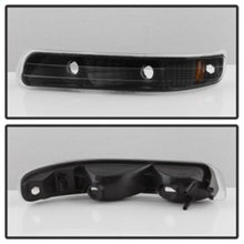 Load image into Gallery viewer, xTune Chevy Silverado 1500/2500 99-02 Bumper Projector Headlights - LED - Black PRO-JH-CSIL99-SET-BK
