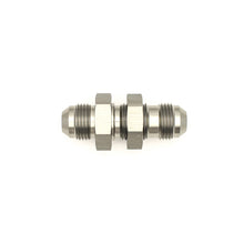 Load image into Gallery viewer, DeatschWerks 8AN Male Flare To 8AN Male Flare Bulkhead Adapter (Incl. Nut)

