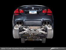 Load image into Gallery viewer, AWE Tuning BMW F10 M5 Touring Edition Axle-Back Exhaust Chrome Silver Tips
