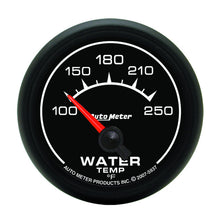 Load image into Gallery viewer, Autometer ES 2-1/16in 100-250 Deg F Water Temperature Gauge - Electric
