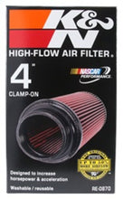 Load image into Gallery viewer, K&amp;N Universal Rubber Filter 4inch FLG / 6inch OD-B / 4-5/8inch OD-T / 9inch H
