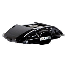Load image into Gallery viewer, StopTech 90-96 300zx Rear BBK w/ Black ST-22 Calipers Slotted 328x28 Rotors Pads and SS Lines
