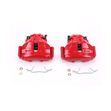 Load image into Gallery viewer, Power Stop 96-99 Audi A4 Front Red Calipers w/Brackets - Pair
