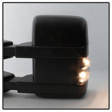 Load image into Gallery viewer, xTune Ford SuperDuty 08-15 Extendable Heated Mirrors w/ LED Signal Smoke MIR-FDSD08S-PW-SM-SET
