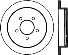 Load image into Gallery viewer, StopTech Power Slot 01-03 Ford F150 5 Lug Rear Left Slotted CRYO Rotor
