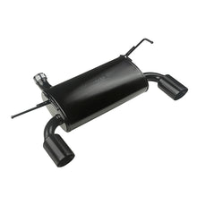 Load image into Gallery viewer, Rugged Ridge Axle Back Exhaust System Black 07-18 Jeep Wrangler
