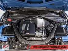 Load image into Gallery viewer, AWE Tuning BMW F8x M3/M4 S-FLO Carbon Intake
