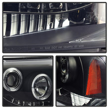 Load image into Gallery viewer, Spyder Ford F250/350 05-07 Projector Headlights LED Halo LED Blk Smke PRO-YD-FS05-HL-BSM

