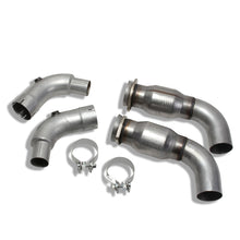 Load image into Gallery viewer, BBK 05-20 Dodge Challenger/Charger 6.1/6.2/6.4L Hemi 3in Catted High Flow Mid Pipe
