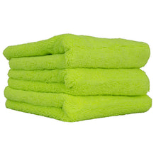 Load image into Gallery viewer, Chemical Guys El Gordo Thick Microfiber Towel - 16.5in x 16.5in - Green - 3 Pack
