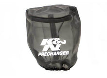 Load image into Gallery viewer, K&amp;N Precharger Round Straight Air Filter Wrap Black - 4.5in ID x 5in H
