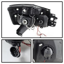 Load image into Gallery viewer, Spyder Nissan Titan 04-14 Projector Headlights LED Halo LED Blk Smke PRO-YD-NTI04-HL-BSM
