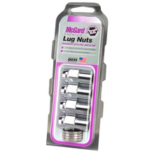 Load image into Gallery viewer, McGard Hex Lug Nut (Reg. Shank - .746in.) 1/2-20 / 13/16 Hex / 1.65in. Length (4-Pack) - Chrome
