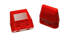 Load image into Gallery viewer, Energy Suspension Ft Axle Bump Stop Set - Red
