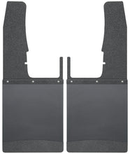 Load image into Gallery viewer, Husky Liners 09-16 Dodge Ram 1500/2500/3500 12in W Black Top &amp; Weight Kick Back Front Mud Flaps
