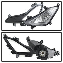 Load image into Gallery viewer, Spyder Hyundai Elantra 2014+ OEM Style Fog Lights W/Switch Clear FL-HYE2014-C
